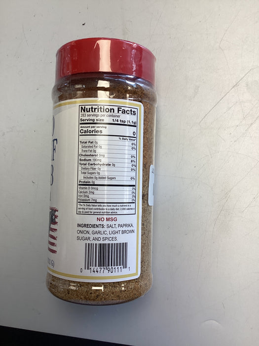 J.O. Spice CTO Beef Rub