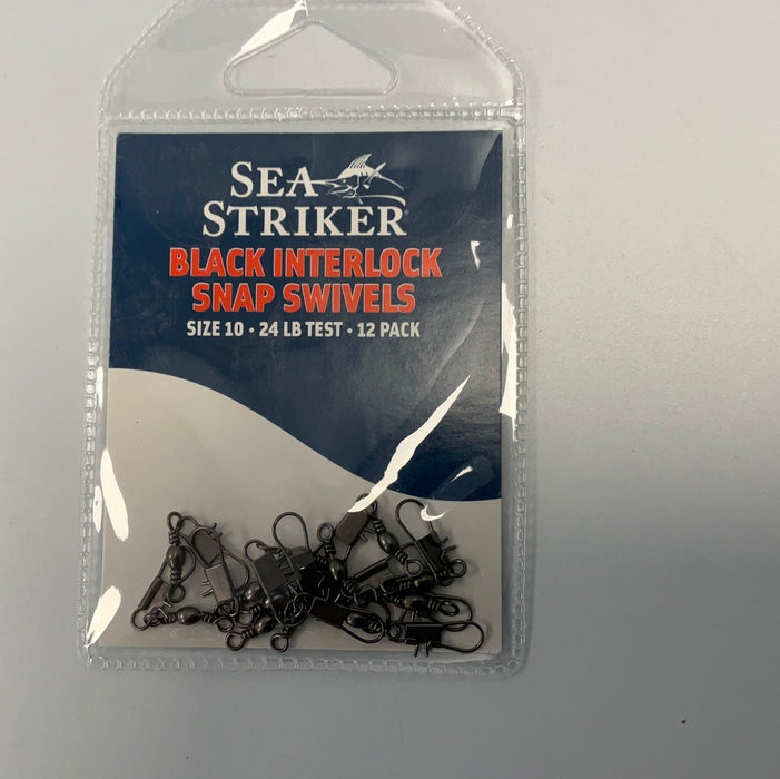 Sea Striker BISS10 Black Interlock