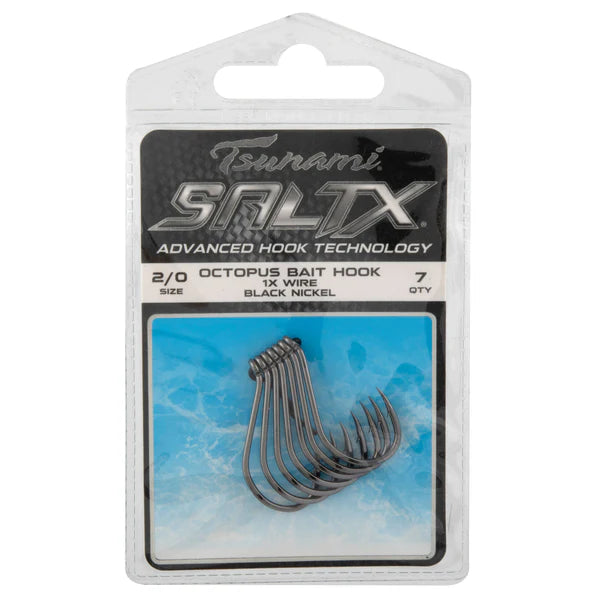Tsunami SALTX Premium Octopus Bait Hooks