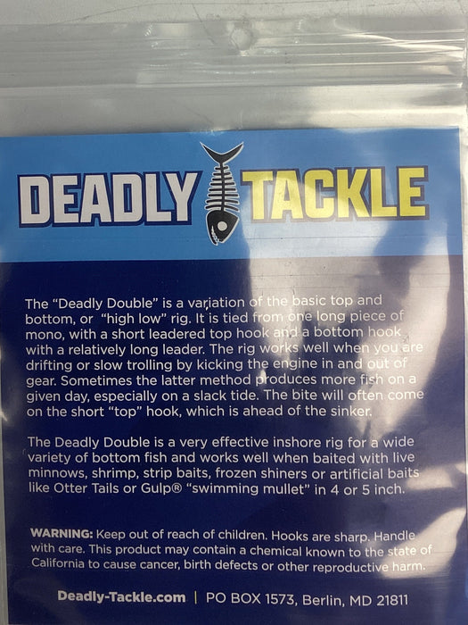 Deadly Double Flounder Rig Pink