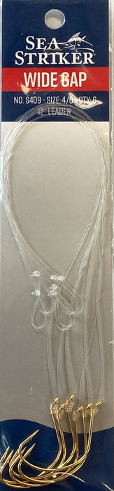 Sea Striker S409-4/0 Snelled Hooks