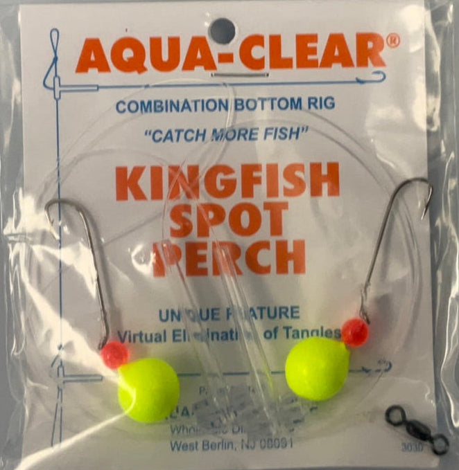 Kingfish Float Rig Aqua Clear KF-1F Hi/Lo Rig Kingfish — Kohr Crabbing Supplies