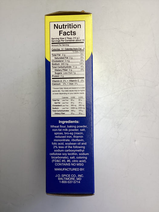 J.O. Spice Spicy Seafood Batter