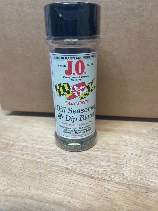 J.O. Dill Seasoning & Dip Blend - 1.4oz Bottle