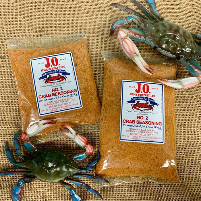 J.O. Spice #2 "Crab House Spice" Bags - 8oz or 16oz