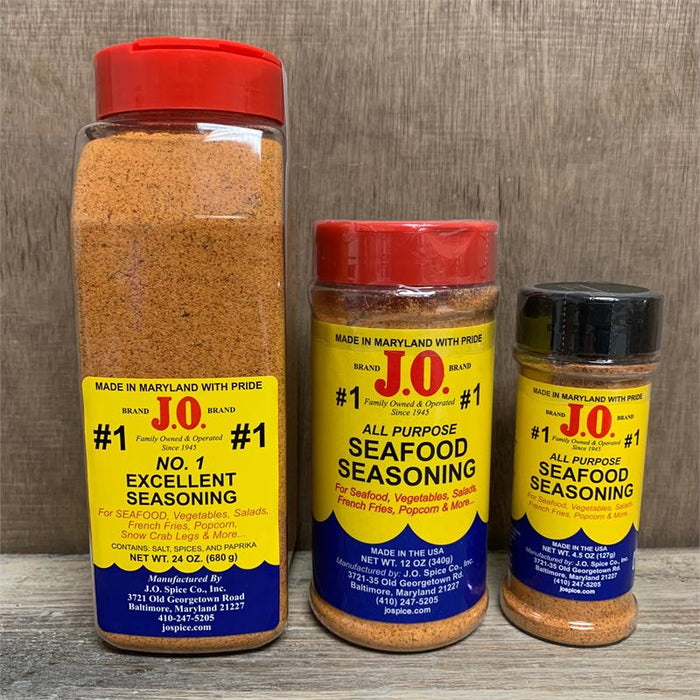 J.O. Spice #1 Seasoning Bottle - 12oz or 24oz