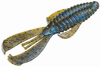 Strike King Rage Bug, 4", Blue Craw, 7pk