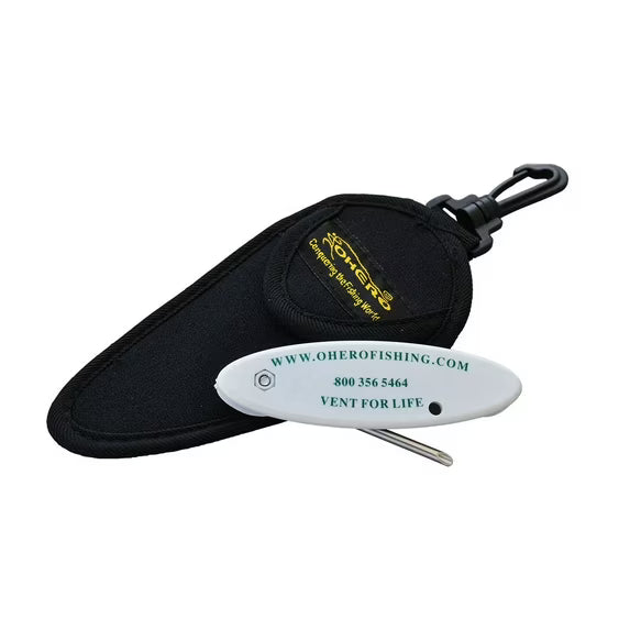 Ohero TTLFVFL Vent for Life Fish Venting Tool w/Sheath