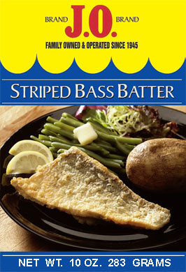 J.O. Striped Bass Batter - 10oz Box