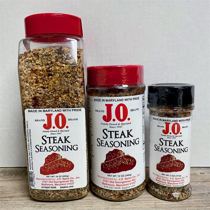 J.O. Steak Seasoning - 12oz Bottle