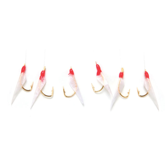 Sea Striker Deluze Sabiki Rigs - Fish Skin w/ Red Beads