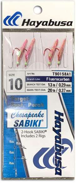 Hayabusa Aurora Chesapeake Sabiki 2-hook, 2