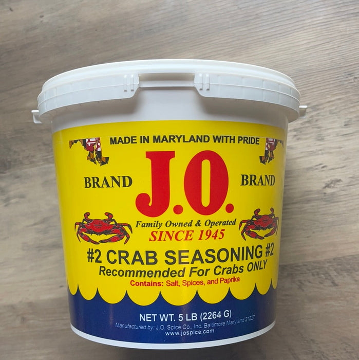 J.O. Spice #2 "Crab House Spice" Buckets - 5lb, 10lb or 30lb