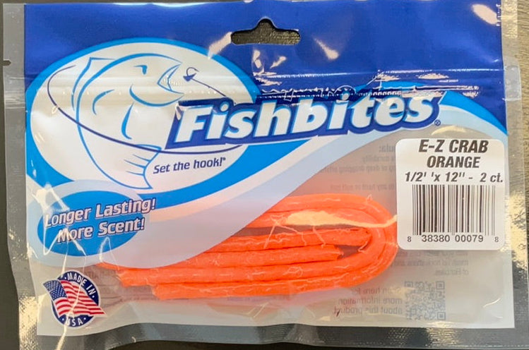 Fishbites E-Z Crab Longer - Orange