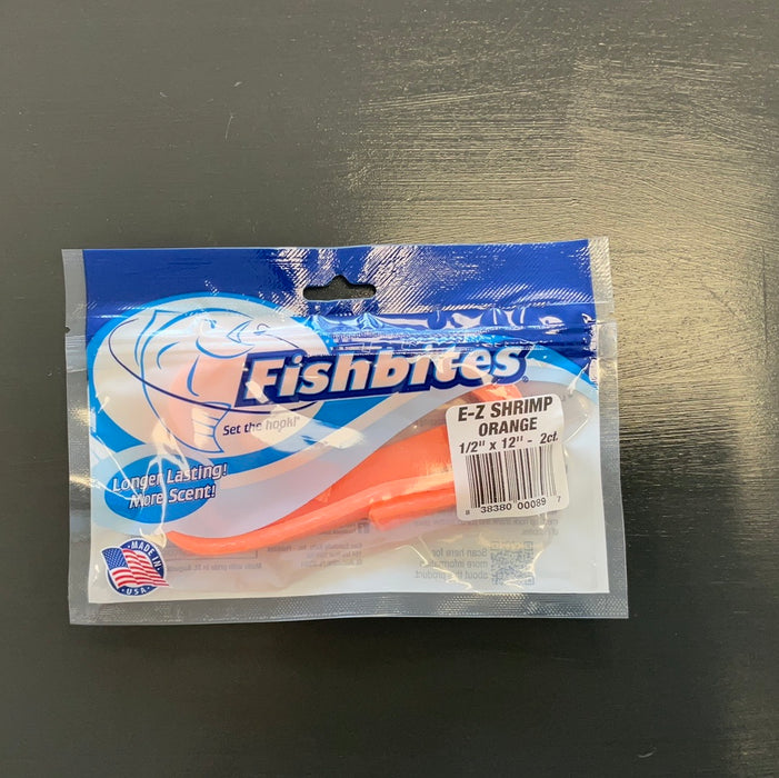 Fishbites E-Z Shrimp Longer - Orange