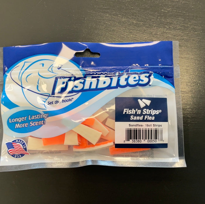 Fishbites Fish 'n' Strips - Sand Flea