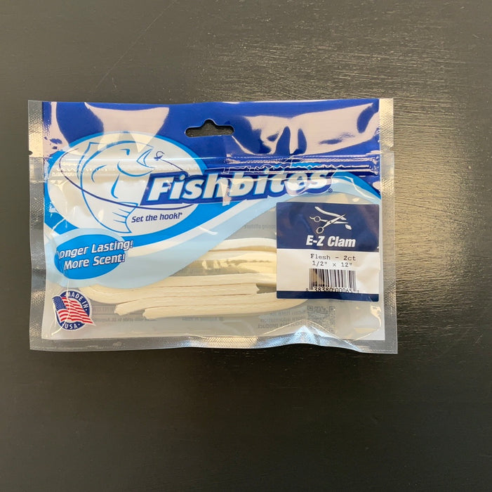 Fishbites E-Z Clam Longer - Flesh