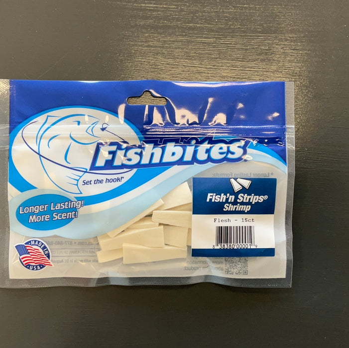 Fishbites Fish 'n' Strips - Flesh — Kohr Crabbing Supplies