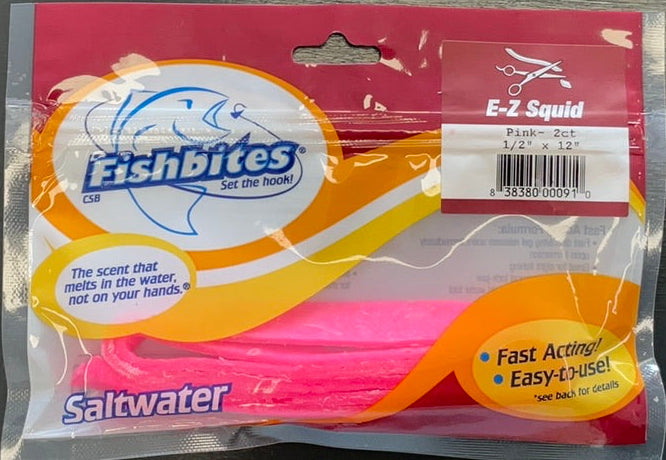 Fishbites E-Z Squid Fast - Pink