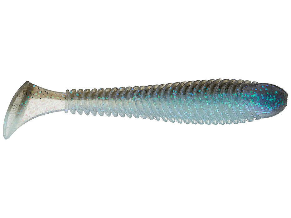 Googan Swimmer 3.8", Electric Shad