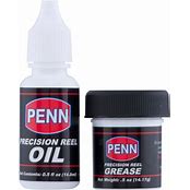 Penn ANGPCKCS6 Angler's Pack Combo 1/2oz Bottle Oil & 1/2oz Grease Tube