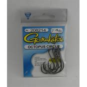 Gamakatsu 208214 Octopus Circle Nano Alpha #4/0 6Pk
