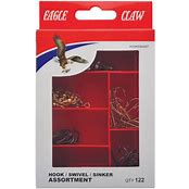 Eagle Claw And Swivel Assortment, 122Pk