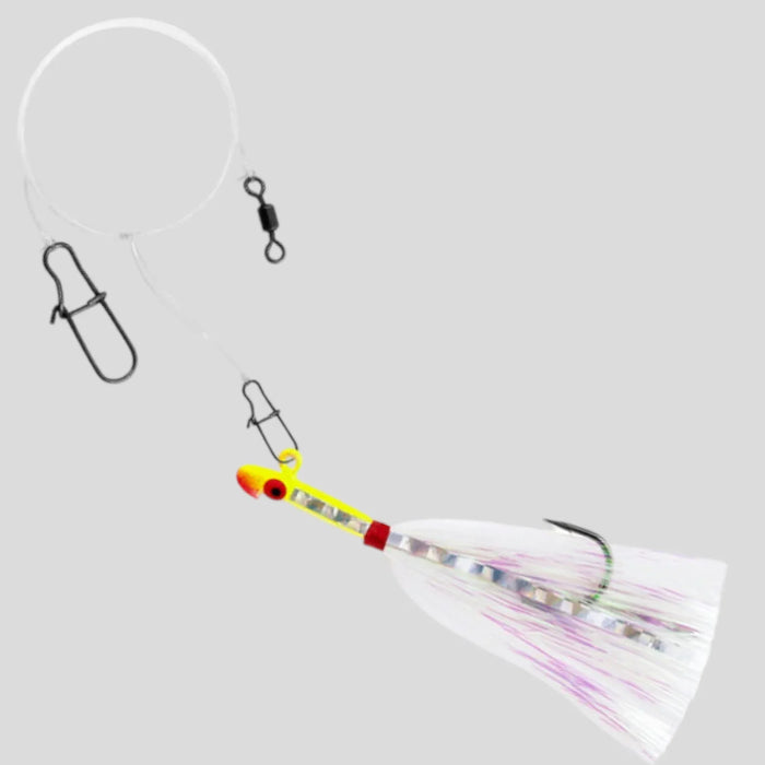 Tsunami Hi Lo Jigging Rig with Glass Minnow Jig