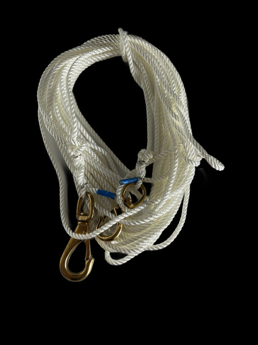 Catfish Line Rope Trot Lines 150ft Complete Catfish Trotline Kit - Pre-Rigged With ...
