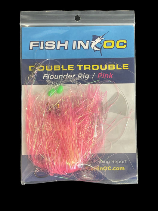 Double Trouble Flounder Rig White