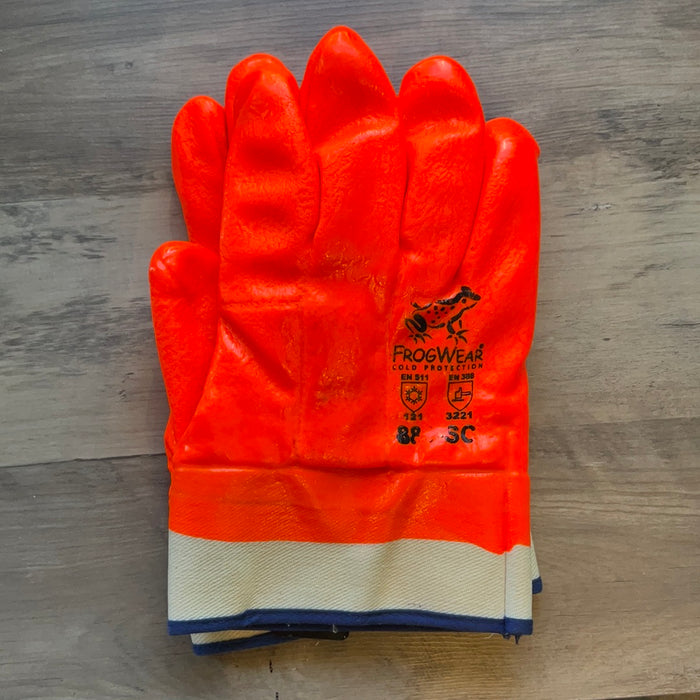 Universal Fit Crabbing Gloves - PVC Coated — Kohr Crabbing Supplies